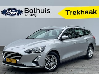 Ford Focus Wagon EcoBoost Hybrid 125 pk Trend Edition | Trekhaak | Camera | LED | Navi | Apple Carplay | 100% dealer onderh.