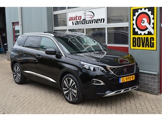 Peugeot 5008 1.2 PureTech Blue Lease GT-Line O.a: Vol Leder, Trekhaak, Panodak, Key-Less, Carplay, Stoelverw., Etc... Rijklaar! All-In prijs!