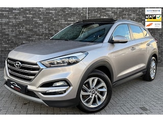 Hyundai Tucson 1.6 T-GDi Premium 4WD Aut|Panorama|1600kg Trekgewicht|Camera|Leder|Topstaat