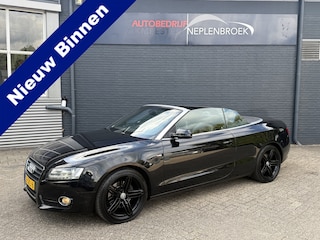 Audi A5 Cabriolet 2.7 TDI Pro Line S Leer,18Inch,Navi,Cruise Bj 2011 Dealer onderhouden !!