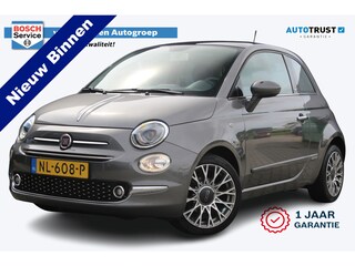 Fiat 500 0.9 Turbo Lounge | incl. 12 maanden garantie | Navigatie | Lichtmetalen velgen | Panorama dak | Airco | Bluetooth | Spraakbediening | Half lederen bekleding | DAB+ radio | Mistlampen voor | Origineel NL auto | Onderhoudshistorie aanwezig |