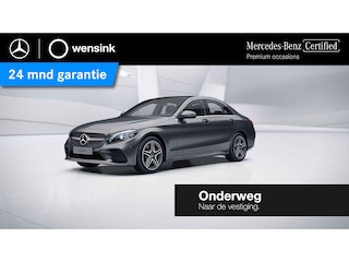 Mercedes-Benz C-klasse 180 Business Solution AMG | Panoramadak | Widescreen | Stoelverwarming | Parkeercamera |