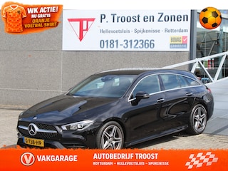 Mercedes-Benz CLA Shooting Brake 180 AMG Orig. Ned./Automaat/Apple carplay/Sfeerverlichting/Airco/Navigatie/Cruise control/Wide digital screen/Elektrische achterklep/Stoelverwarming/Keyless entry+start/Spiegels inklapbaar/Achteruitrijcamera/Lichtmetalen velgen