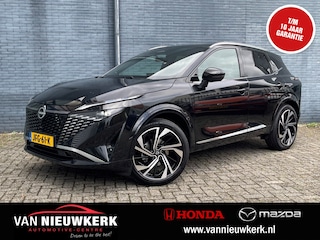 Nissan Qashqai 1.3 Mild-Hybrid 158pk Automaat Tekna Plus | BOSE Audio | Panoramadak | Blindspot | 20 Inch Lichtmetaal | Leer/Alcantara | Geheugen Stoel | Headup Disp