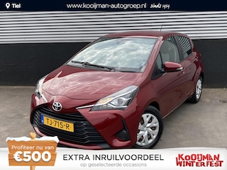 Toyota Yaris 1.0 VVT-i Energy Navigatie, achteruitrij camera, climate control, cruise control, centrale deurvergrendeling