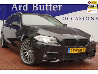 BMW 5-serie Touring 535d High Executive M sport -Body Xenon+navigatie+Elek-Klep+Leder+20"lmv ORIG/NL TOP ONDERHOUDEN