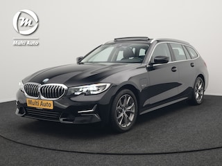 BMW 3-serie Touring 320e Luxury Line Plug In Hybrid 204pk Dealer O.H PHEV | Panodak | Lederen Sportstoelen Verwarmd | Apple Carplay | Sfeerverlichting | Navi Full Map | DAB |