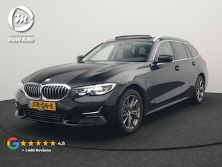 BMW 3-serie Touring 320e Luxury Line Plug In Hybrid 204pk Dealer O.H PHEV | Panodak | Lederen Sportstoelen Verwarmd | Apple Carplay | Sfeerverlichting | Navi Full Map | DAB |