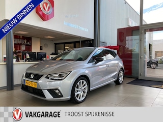 Seat Ibiza 1.0 EcoTSI FR Business Connect,Automaat/Keyless/Uniek!!/Lage kilometerstand!/Stoelverwarming/Virtual cockpit/Sfeerverlichting/Climate control/Cruise control Adaptief/Spraakbediening,LED koplampen/Apple carplay/Parkeersensoren V&A/Lane assist/Bluetooth/DAB