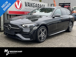 Mercedes-Benz C-klasse Estate 300 e AMG Line Limited 18"/Panoramadak/Laser LED/Trekhaak/Stoelverwarming + memory l + r/Adaptieve cruise/Sfeerverlichting premium/Head-up/Keyless/Elektrische klep