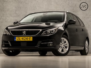 Peugeot 308 SW 1.2 PureTech Sport (PANORAMADAK, APPLE CARPLAY, LEDER, GROOT NAVI, SPORTSTOELEN, PARKEERSENSOREN, TREKHAAK, GETINT GLAS, LANE ASSIST, NIEUWSTAAT)