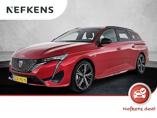 Peugeot 308 SW 1.6 Plug-in Hybrid GT 180pk Automaat | Climate Control | Navigatie | Adaptieve Cruise Control | Achteruitrijcamera | Parkeersensoren Voor + Achter | Focal Geluidinstallatie | 18" Lichtmetalen Velgen | Verwarmbare Voorstoelen | Verwarmbaar Stuur | Apple Carplay/Android Auto |