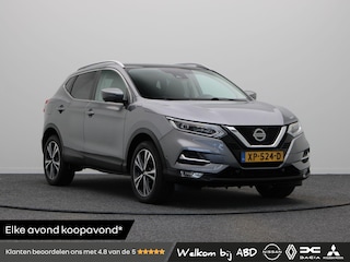 Nissan Qashqai 1.3 DIG-T Business Edition | Panormadak | Half lederen bekleding | Stoelverwarming | Navigatie | Climate control | Rondomzicht camera |