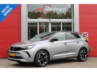 Opel Grandland 1.2 Turbo 130PK AUTOMAAT ULTIMATE | STOEL/STUUR/VOORRUIT VERWARMING | ACHTRERUITRIJ CAMERA | DODEHOEK DETECTIE | ELEKTRISCH BEDIENBARE ACHTERKLEP | FULL LED MATRIX KOPLAMPEN | NAVIGATIE | 19" LICHTMETALEN VELGEN | ALCANTARA BEKLEDING | APPLE CARPLAY/ANDROID AUTO | DRAADLOZE TELEFOONLADER | KEYLESS ENTRY/START | BLACK PACK | ADAPTIVE CRUISE CONTROL | COMFORT STOELEN |