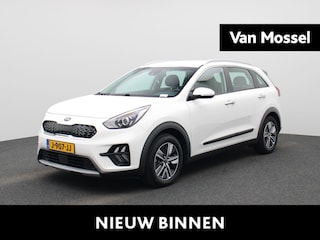 Kia Niro 1.6 GDi Hybrid DynamicLine ACHTERUITRIJCAMERA | HALF LEDER INTERIEUR | NAVIGATIE | CLIMATE CONTROL | DIGITAL COCKPIT | PARKEERSENSOREN | TREKHAAK |