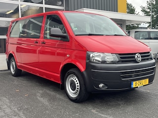 Volkswagen Transporter Kombi 2.0 TDI DSG Automaat L2H1 BPM/ BTW vrij Airco Cruise control Trekhaak Navigatie Verlengde uitvoering Marge 1 eigenaar Personenvervoer Personenbus Groepsvervoer Ex overheid Ideaal voor ombouw naar Camper