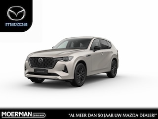 Mazda CX-60 Homura Business Edition | 12,3-inch TFT-kleurendisplay met bediening via centrale HMI Commander, touchscreen (voor Apple CarPlay / Android Auto™) of voice control | 12,3-inch digitale meterset | 20-inch lichtmetalen velgen, Black