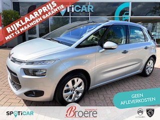 Citroën C4 Picasso 1.2 Turbo 130pk Exclusive | keyless, parkeersensoren voor en achter, 16 inch velgen, bluetooth, navigatie, cd speler, climate- en cruise control