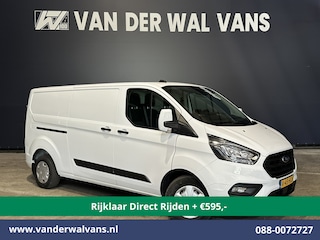 Ford Transit Custom 2.0 TDCI L2H1 Euro6 *Rijklaar Direct Rijden* Airco | Camera | Android auto | Cruisecontrol | Parkeersensoren verwarmde voorruit, bijrijdersbank, 2800kg trekvermogen