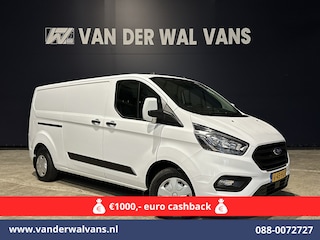 Ford Transit Custom 2.0 TDCI L2H1 Euro6 *Rijklaar Direct Rijden* Airco | Camera | Android auto | Cruisecontrol | Parkeersensoren verwarmde voorruit, bijrijdersbank, 2800kg trekvermogen