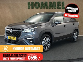 Suzuki S-Cross 1.5 Hybrid Style - AFNEEMBARE TREKHAAK 1200KG GEREMD TREKGEWICHT - PARKEERSENSOREN VOOR EN ACHTER - 360 GRADEN CAMERA - DODEHOEK DETECTIE - STOEL VERWARMING - NAVIGATIE - APPLE CARPLAY/ANDROID AUTO - KEYLESS ENTRY & START