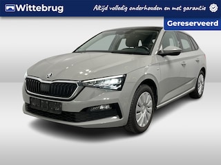 Skoda Scala 1.0 TSI Ambition / PANORAMADAK/ PARK. SENSOREN V+A/ CAMERA/ STOEL VERWARM./ CRUISE CONTROL/ SMART LINK/ CLIMA/ DAB/ LANE-ASSIST/ SPRAAK BEDIENING/ LED/ ISOFIX/ 17'' LMV