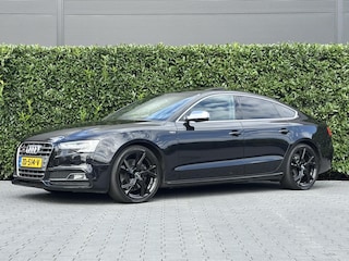 Audi A5 3.0 TFSI S5 QUATTRO PRO LINE, PANO, LEDER, NAVI, CRUISE, ECC-AIRCO, STOELVERWARMING, ELEKTRISCHE STOELEN, PDC, LICHTMETAAL 19"