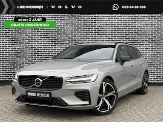 Volvo V60 2.0 T6 Plug-in hybrid AWD Plus Dark | Adaptieve Cruise Control | 360 Parkeercamera | 19" Lichtmetalen Velgen | Stoel-/Stuurverwarming | Harman Kardon Audio | Trekhaak | Sportstoelen |