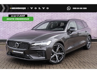 Volvo V60 2.0 T6 Plug-in hybrid AWD Plus Dark | Adaptieve Cruise Control | 360 Parkeercamera | 19" Lichtmetalen Velgen | Stoel-/Stuurverwarming | Harman Kardon Audio | Trekhaak | Sportstoelen |