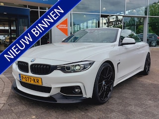 BMW 4-serie Cabrio 420i 184pk Automaat High Executive M-Sport | Navi | Harman-Kardon Sound | Clima | Cruise | Leder+Elek.Verstel | Led Koplampen | Keyless Entry | Stoel+Stuur+Nekverwarming | Pdc V+A | 20''lm