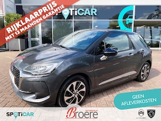 DS 3 1.2 Turbo110pk So Chic | led vision koplampen, hifi, pack perfo, 16 inch velgen, camera, parkeersensoren v & a, dab, navigatie