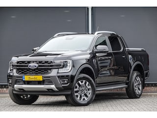 Ford Ranger Wildtrak 2.3PHEV 280Pk Aut. | Plug In Hybride | Double Cab | 5-Persoons | 3.500Kg trekgewicht | Trekhaak | Elek. Rollertop | 18'' | Agate Black