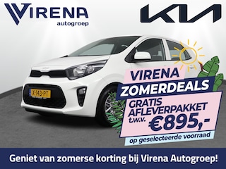 Kia Picanto 1.0 DPi DynamicLine - Apple CarPlay/Android Auto - Cruise Control - Airco - LM Velgen - Fabrieksgarantie tot 02-2031