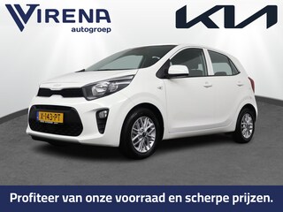 Kia Picanto 1.0 DPi DynamicLine - Apple CarPlay/Android Auto - Cruise Control - Airco - LM Velgen - Fabrieksgarantie tot 02-2031