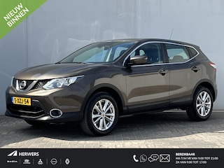 Nissan Qashqai 1.2 Acenta / 100% Dealeronderhouden / Trekhaak (Trekgewicht 1.200kg) / Cruise- en Climate Control / Parkeersensoren voor en achter / Bluetooth / Airco