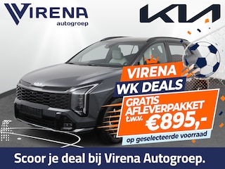 Kia Sportage 1.6 T-GDi Hybrid GT-PlusLine - Panorama dak - Navigatie - Stoel/stuur verwarming- stoel ventilatie - 360 graden camera - fabrieksgarantie tot 2032
