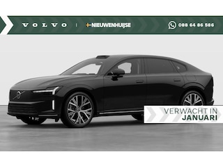 Volvo ES90 Single Motor Extended Range Ultra | Pilot Assis Pack | 22" | Bowers & Wilkins | Chrome Pack | Luchtvering | HD Pixel LED | Elektrochromatisch panoramadak | Gelamineerd Glas | Soft Close | Luxe middenarmsteun achter | Ventilatiestoelen voor & achter | Massage voorstoelen |