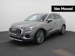 Audi Q3 35 TFSI Advanced edition l Adaptive cruise control l MMI navigatie plus MMI touch l Autom. airconditioning 2 zones l Stoelverwarming voorin l Trekhaak l Apple Carplay / Android Auto l Privacy glas (donker getint) l Lichtpakket ambient lighting l