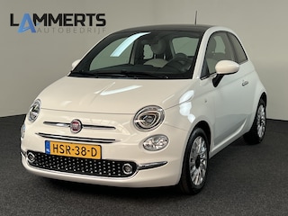 Fiat 500 1.0 Hybrid Dolcevita 70 PK Climate & Cruise Control / PDC / Carplay / Navi / Half leder / Panoramadak