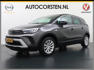 Opel Crossland 1.2T 131PK Automaat Apple Carplay Android Auto Navi Ecc 360°Camera AGR-Comfort Stoel Stoelverwarming Elegance Pdc Stuurverwarming Voorruitverwarming Cruise Control Complete Crossland facelift