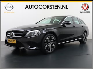 Mercedes-Benz C-klasse Estate 300e PHEV Hybrid Automaat Leder Virtual Cockpit Apple Carplay Android Auto Adaptive-Cruise Lane-Assist High Performance-LED Navi+HDD 360°Camera Keyless Dual-Ecc Distronic+ Rijassistentiepakket Park-Assist Verkeersbord-Herkenning Origineel Nederlandse Auto Nieuwprijs €59.000 320PK 700Nm Koppel
