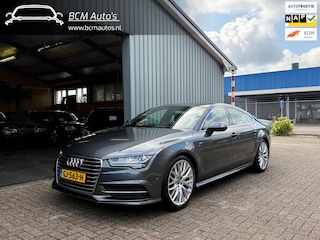 Audi A7 Sportback 2.0 TFSI S Line |Leer|Luchtvering|Matrix LED|Stoelverwarming|20inch|Akoestisch glas|Trekhaak|Apple Carplay|NAP|