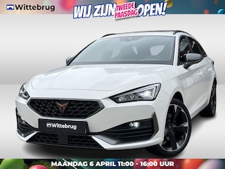 Cupra Leon 1.4 e-Hybrid 204PK Performance / Panoramadak / Kuipstoelen / Stuur + Stoelverwarming / Verwarmbare Voorruit / Parkeersensoren Achter