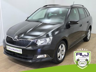 Skoda Fabia Occasion 1.2 TSI Edition met bluetooth audio | Tweedehands Skoda Fabia kleine stationwagen in antracietgrijs | Airco