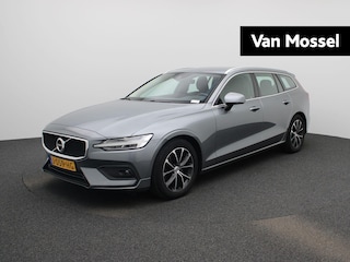 Volvo V60 2.0 B3 Business Pro | Automaat | Navigatie | Apple Carplay / Android Auto | Elektrische Achterklep | Trekhaak | Verwarmde Stoelen | Dakrails | Climate Control | Achteruitrijcamera | Digital Cockpit | Cruise Control | Lichtmetalen Velgen |