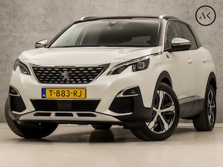 Peugeot 3008 1.2 PureTech GT-Line Sport Automaat (APPLE CARPLAY, GROOT NAVI, PARELMOER, 360 CAMERA, TREKHAAK, LEDER, SPORTSTOELEN, KEYLESS, GETINT GLAS, LED KOPLAMPEN, NIEUWSTAAT)