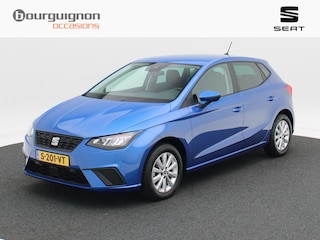 Seat Ibiza 1.0 TSi Style Business Connect | Adaptive Cruise | Carplay | navigatiesysteem | Climate Control | Sensoren | Stoel Verwarming | 15 Inch | 37.464 Km!!