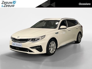 Kia Optima Sportswagon 2.0 GDI PHEV DynamicPlusLine Edition | Apple Carplay / Android Auto | Navi | Elektrisch Verstelbare Bestuurdersstoel Met Geheugen | Parkeersensoren Voor + Achter | Elektrisch bedienbare Achterklep | Licht + Regensensor | Rijstrooksensor + Correctie | Dodehoekdetectie | Cruise control Adaptief