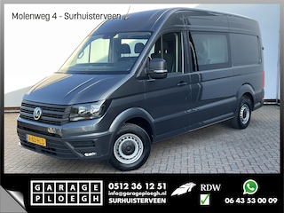 Volkswagen Crafter 6-Pers 30 2.0 TDI Dubbele Cabine L2H2 Comfortline Trekhaak Cam NL-Bus Voll.Onderhouden!