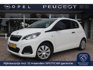 Peugeot 108 Access 1.0 e-VTi 72PK 3-Drs, Rijklaarprijs, Radio USB Boordcomputer LED-dagrijverlichting